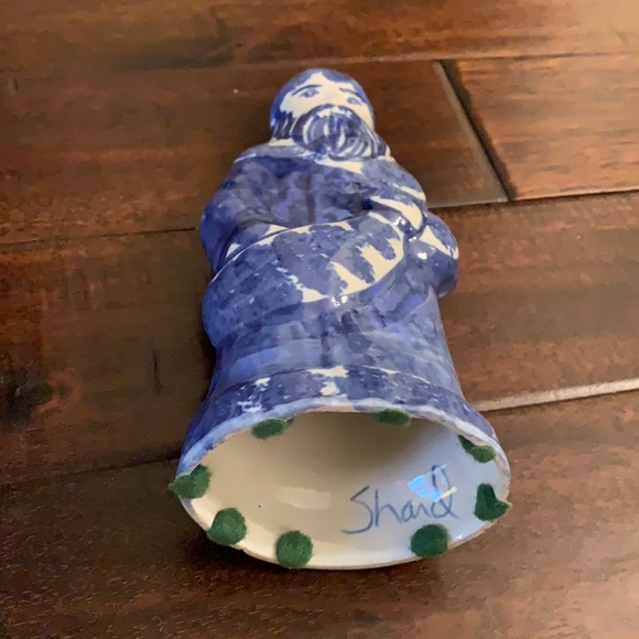 Shard Pottery of Maine Blue and White Figurine EUC - Picture 4 of 7